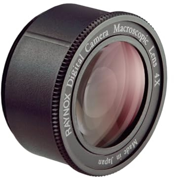 Raynox MSN-202 videocámara Macro Lens Negro Lente de cámara - Objetivo (videocámara, 3/4, Macro Lens, 3,7 cm, Sony HDR-FX7/HVR-V1, Negro)