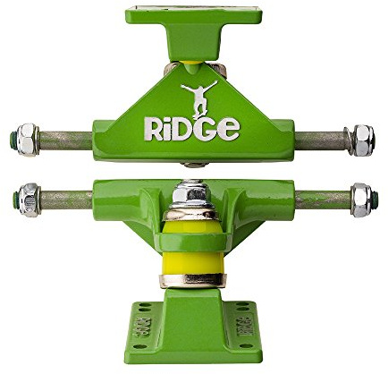 Ridge Skateboards Unisex 22 skateboard lastbilar för mini cruiser-grön, 3 tum