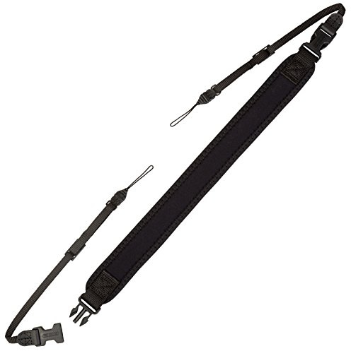 OP/TECH USA 1601502 Mirrorless Camera Strap with QD Connectors - Black