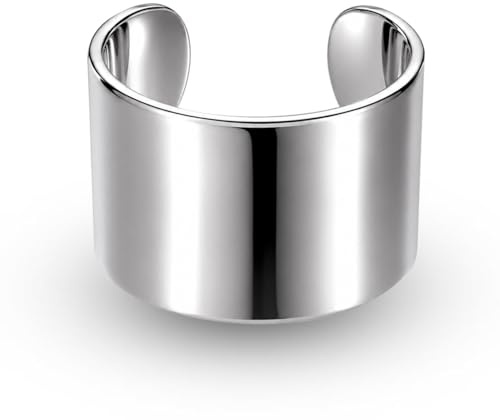 Soul-Cats Edelstahl Ear Cuff Ohrklemme ohne Piercing – Minimalistischer Ohrschmuck Damen & Herren – Modern, Trendiger Fake Helix Ohrring