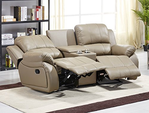 Mapo Möbel Ledersofa Kinosofa Fernsehsofa 5129-Cup-2-237