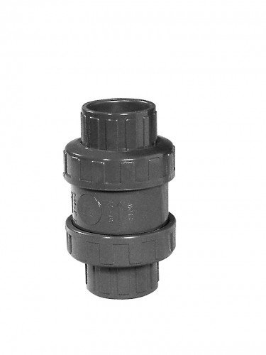 AQUARISTIK-PARADIES PVC-Rückschlagventil m. O-Ring, Ø 50 mm