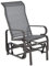 Outsunny Schaukelstuhl Garten Gartenstuhl Relaxstuhl Gartenschaukel Garten Metall Schaukel Stuhl für Garten Terrasse Balkon Texteline Grau 60 x 73 x 104 cm