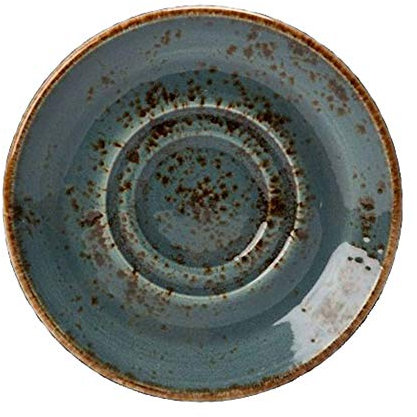 Steelite Craft Double Well Saucer Blue 5.75 / 14.5cm, Single