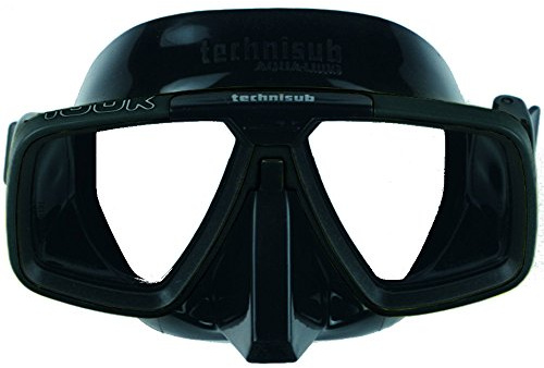 AQUA LUNG Look Tauchmaske Größe L - schwarz