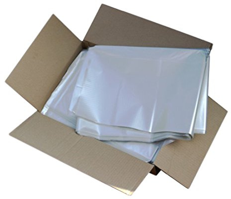 Bristol Tool Company Strong Heavy Duty Clear Compactor Sack Bin Liners 22x33x47” (220g) 100 Liners