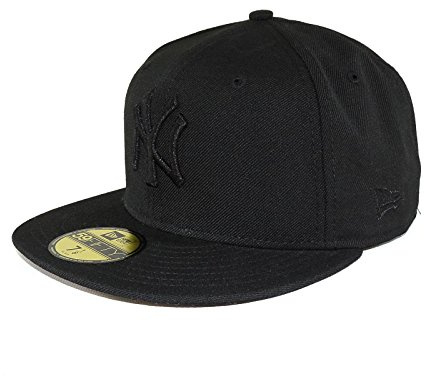 New Era New York Yankees 59fifty Cap Black on Black - 7 3/4-62cm
