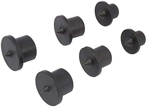 Trend 6-Piece Precision Dowel Centre Points Set for Accurate Wood Alignment, 6mm, 8mm, 10mm, DWL/C/PK1