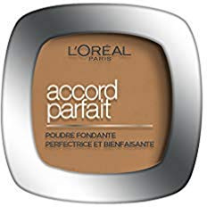 L'Oreal Accord Parfait Pressed Powder Poudre Fondante 9g Canelle Cinnamon 7.D/7.W