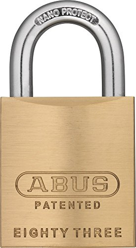 ABUS 83/45 messing Vorhängeschloss mit Zylinder austauschbar 45 mm