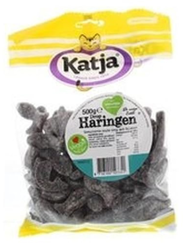 Katja Holland Lakritze Drop Haringen 500g Beutel