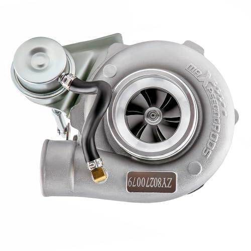maXpeedingrods GT25 GT28 GT2871 Turbocompresseur Universel pour Tous Les Moteurs 1.8L-3.0L,A/R 0 .6 Turbine A/R 0.64,Turbo Voiture pour Tous Les 4 Cylindres Refroidi à l'eau