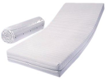 Dinaflex Materasso SOTTOCOSTO, 115X180 Alto 18,5 CM in Poliuretano ESPANSO WATERFOAM, Ortopedico Anallergico E ANTIACARO, Extra Comfort