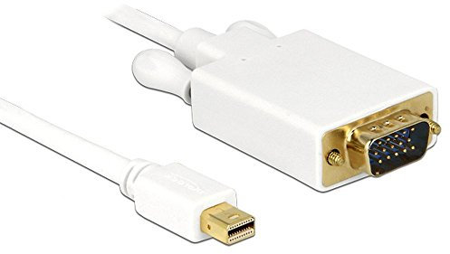 DeLOCK Mini Displayport > VGA - Cable VGA, Blanco