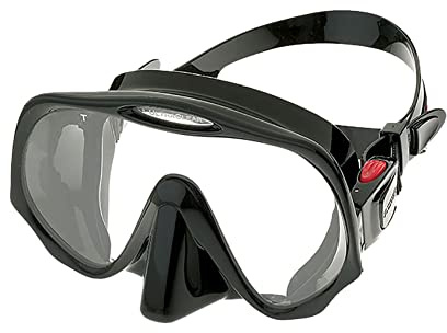 Atomic Aquatics Rahmenlose Maske zum Tauchen und Schnorcheln