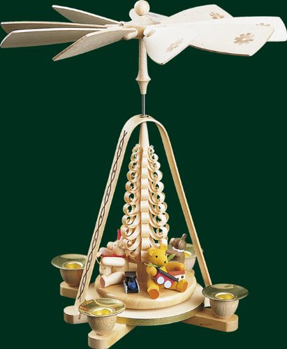 Rudolphs Schatzkiste Pyramide de Pyramide de Noël Jouant des Montagnes d'öre de Noël 28cm d'ours Nouvelles