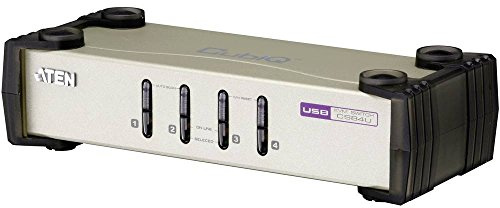 ATEN CubiQ KVM-Switch PS/2 USB 4 x KVM port(s) Desktop
