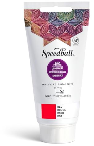 Speedball Inchiostro per stampa a blocchi di tessuto, 75 ml,