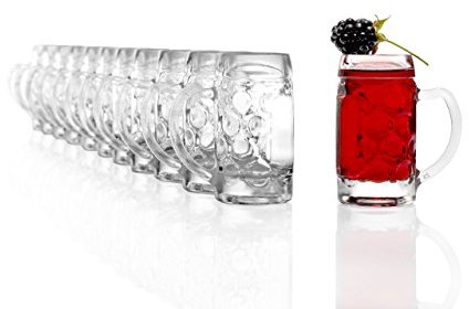 Stölzle-Oberglas 4533188047 Mini Boccale di birra 5cl, con riempimento Mark a 4cl, 12 Boccale