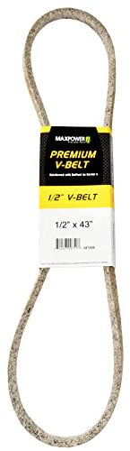 Cinghie MaxPower 347486, rinforzante in Kevlar, 1/2 x 43 - 4L430 - Lunghezza Esterna L(a) 1095 mm.