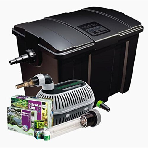 Velda 126407 caudal Filtro para Estanque de hasta 40.000 litros con Bomba, 36 W UV de c, Giant Biofill XL Set 12000