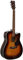 Yamaha FX370C Cutaway Chitarra Elettroacustica, Marrone Tabaco