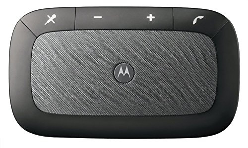 Motorola Mobile Accessories Sonic Rider SP-005BK/89589N Bluetooth Wireless in-Car Speakerphone New Version - Black - Retail, Silver