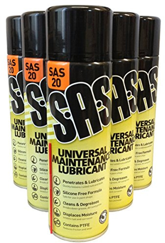 10 x 500 ml sas20 moto coche mantenimiento Spray – Alta calidad penetrante lubricante