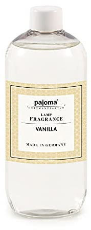 pajoma® Nachfüllflasche für Katalytische Duftlampe 500 ml, Vanille | Raumduft Nachfüller - intensiver und hochwertiger Duft in Premium Qualität