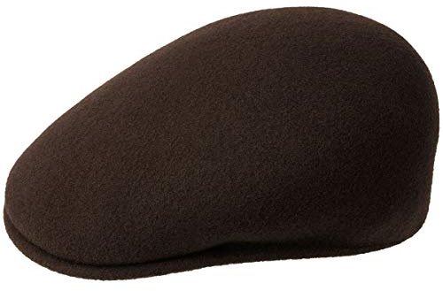 Kangol Headwear Wool 504 Schiebermütze, Braun (Espresso), S