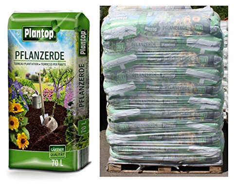Pflanzerde 33 Sack á 70 Liter = 2310 Liter Plantop