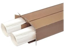 magnetoplan Lot de 50 feuilles de papier tableau d'affichage blanc - 1100 x 1400 mm (l x H) - Papier métaplan de qualité supérieure 50 g/m² - Parfait pour le mur de modération et les réunions