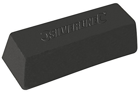 Silverline 107862 Polierpaste, schwarz Schwarz