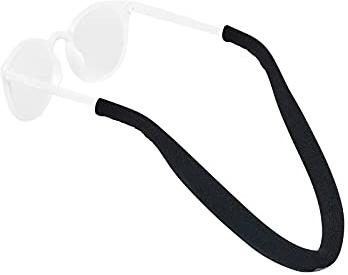 Chums Schwimmender Neo Brillenhalter, Schwarz, 38,1 cm
