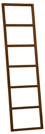 Jan Kurtz Hip Handtuchhalter Eiche Massiv Holz geölt HIP Handtuchleiter geschlossen 7 Sprossen 48x176cm Innen & Aussen Unikate 490100