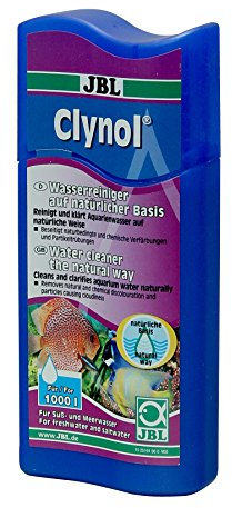 JBL Clynol 25190 Wasseraufbereiter zur Reinigung und Klärung für Süß- und Meerwasser Aquarien, 100 ml