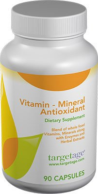 Targetage® by Maison Beljanski® - Vitamin Mineral Antioxidant Supplement – Essential Vitamins & Minerals – 90 Capsules