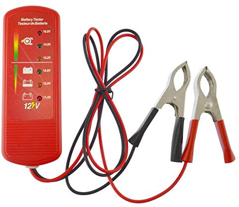 12 V batterie de voiture et testeur de charge de l'alternateur avec affichage LED 6
