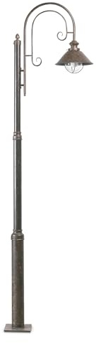 Faro Barcelona 71116 - NAUTICA 1L Farola marrón óxido