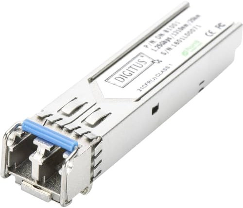 Digitus DN-81001 Module émetteur-récepteur de réseau Fibre Optique 1000 Mbit/s Mini-GBIC 1310 nm