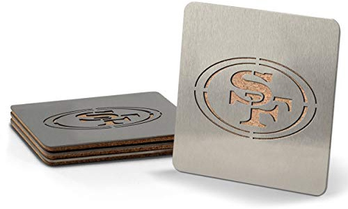 YouTheFan NFL Sportula Edelstahl-Untersetzer