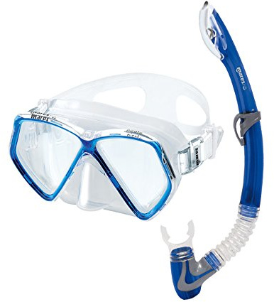 Mares Maske Plus Schnorchel Pirat Tauchen kit-transparent/CL, gurblcl, Unisex, Transparent/CL, GURBLCL