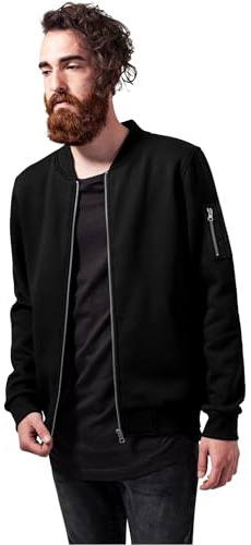 Urban Classics Herren Sweat Bomber Jacket