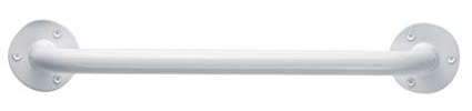 Tatay 5500101 Gerader Haltegriff fürs Bad, Länge 40 cm, Weiß | Gerader Badezimmer-Haltegriff | Für sicheren Halt | Länge 40 cm | Artikelnummer 5500101 | Oberfläche, Weiß