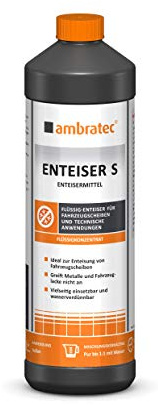 Ambratec Enteiser S 1Liter Autoscheiben Scheibenenteiser Schutz Frostschutz