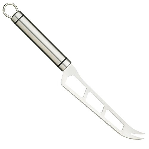 Kitchen Craft Coltello professionale da formaggio in acciaio INOX, con manico ovale corto