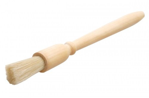 Kitchen Craft fd53829 19 cm madera/Pure cerdas pinceles de repostería, caja de 24