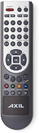 Engel - Mando a Distancia Universal 2 en 1 | Función de Bloqueo | LED Indicador de Ajuste | Memoria de Seguridad | 4 Modos Operativos, Gris, Plástico