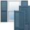 Ekena Millwork LL1S14X04300CB Lifetime Vinyl Standard Blinds (per Pair), Blue (Classic Blue), 14.5 W