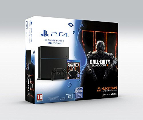 Console PlayStation 4 1 To Jet Black + Call of Duty : Black Ops III